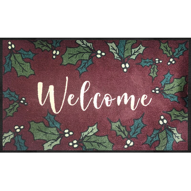 M+A Matting Message Mat Indoor Mat, 59" x 35"  smooth backing (3118249-832135140) image 1