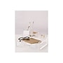 Russell+Hazel Bloc Acrylic Cabinet, Clear/Gold (31385)~#|#~sp108586701_sc7