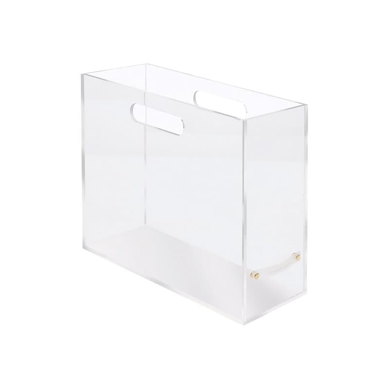 Russell+Hazel Slim File Box, Clear Acrylic (31733) image 1