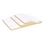 Russell+Hazel In Due Time Notepad Set, Gold/White, 80 Sheets/Pad, 3 Pads/Pack (27619)~#|#~sp108586710_sc7