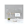 Russell+Hazel 1-Compartment Acrylic Wall Wallet, Clear/Gold (44627)~#|#~sp108586714_sc7