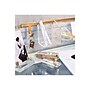 Russell+Hazel Bloc 2-Compartment Acrylic Wall Pencil Holder, Clear/Gold (44628)~#|#~sp108586721_sc7