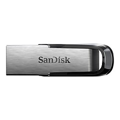 SanDisk Ultra Flair 256GB USB 3.0 Type A Flash Drive, Silver/Black