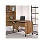 Bush Furniture Somerset 42"W Adjustable Sit to Stand Return, Fresh Walnut (WC81342)~#|#~sp108676170_sc7