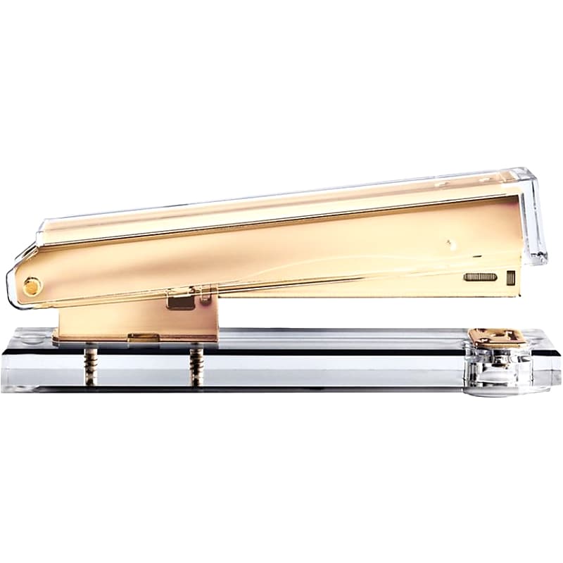 Russell+Hazel Fashion Stapler, 20, Gold/Clear, Each (81704) image 1