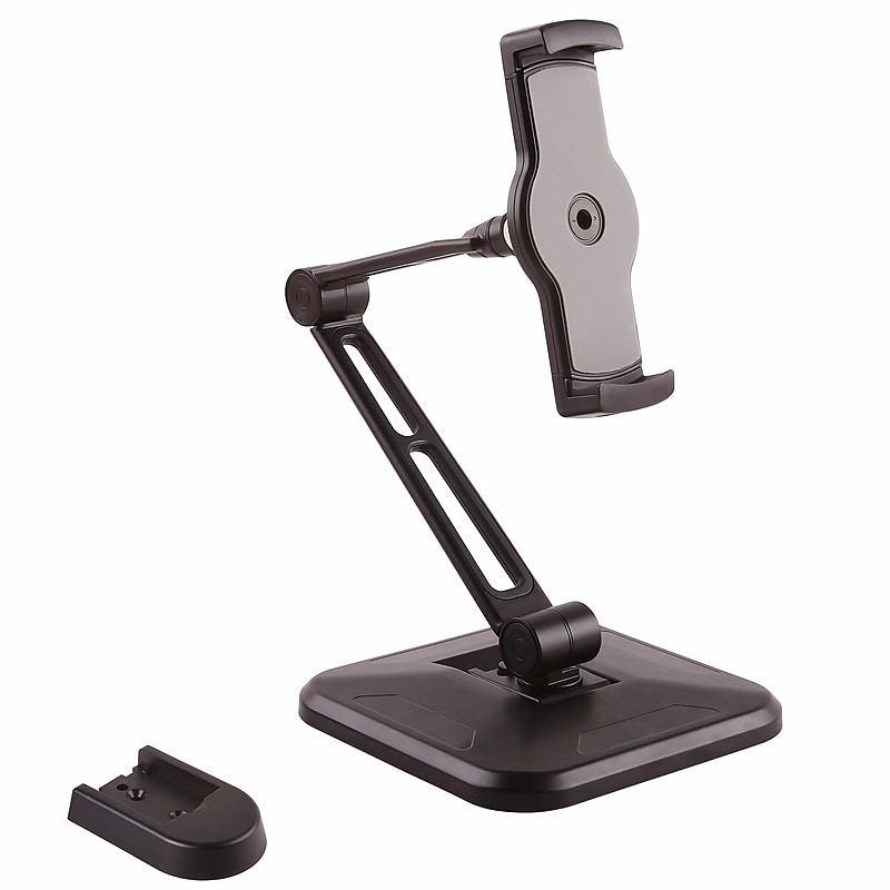 StarTech Adjustable Arm Universal Stand for 4.7" to 12.9" Screens, Universal Mount, Black (ARMTBLTDT) image 1