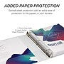 Samsill Durable 1" View Ring Binders, D-Ring, Made in USA, White, 8/Pack (S88437)~#|#~sp109067635_sc7
