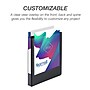 Samsill Durable 1" View Ring Binders, D-Ring, Made in USA, Black, 8/Pack (S88430)~#|#~sp109067638_sc7