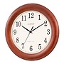La Crosse Technology 12.5 Inch Cherry Wood Atomic Analog Clock (WT-3122A-INT)~#|#~sp109342763_sc7