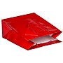 JAM Paper Glossy Gift Bags with Rope Handles, 8" x 4" x 10", Red, 100 Bags/Pack (672GLRE100)~#|#~sp109345463_sc7