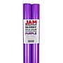 JAM Paper Wrapping Paper, 25 Sq. ft. x 30", Purple, 2/Pack (165S25PUG)~#|#~sp109345732_sc7