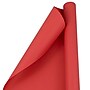 JAM Paper Wrapping Paper, 25 Sq. ft. x 30", Matte Red, 6 Rolls/Pack (277013524B)~#|#~sp109346072_sc7
