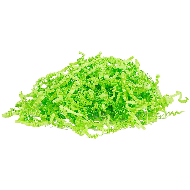 JAM Paper Crinkle Paper, Lime Green (1192458) image 1