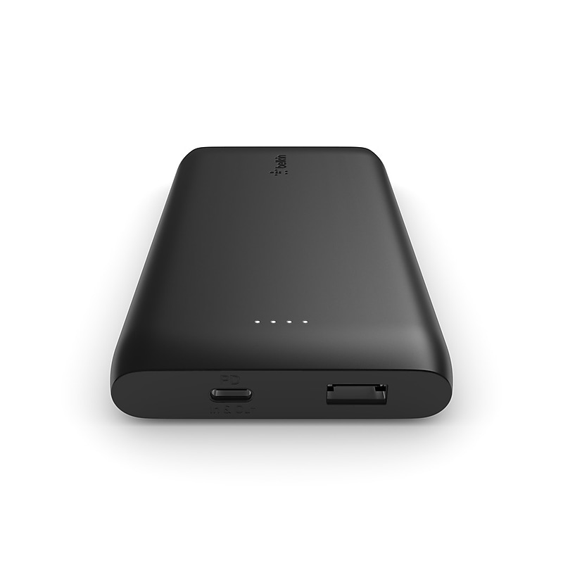 Belkin BOOST CHARGE USB-C PD Power Bank, 18W, 10,000 mAh + USB-C Cable, Black image 1