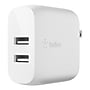 Belkin BOOST CHARGE USB-A Wall Charger with Cable, 24W, White (WCD001DQ1MWH)~#|#~sp109346862_sc7