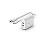 Belkin BOOST CHARGE Dual USB-A Wall Charger, 24W + USB-A to USB-C Cable, White (WCE001dq1MWH)~#|#~sp109346864_sc7