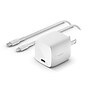 Belkin BOOST CHARGE 30W USB-C GaN Wall Charger + USB-C to Lightning Cable, White (WCH001DQ1MWH-B5)~#|#~sp109346868_sc7