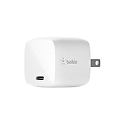 BOOST↑CHARGE 30W USB-C PD GaN Wall Charger, White (WCH001DQWH)