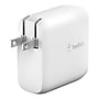 Belkin BOOST CHARGE Dual USB-C PD GaN Wall Charger, 68 W, White~#|#~sp109346880_sc7