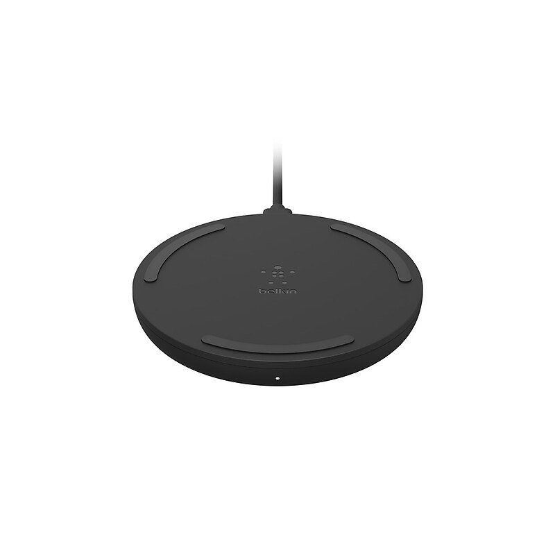 Belkin BOOST CHARGE 10W Wireless Charging Pad + QC 3.0 Wall Charger + Cable, Black image 1