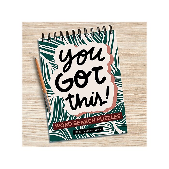 TF Publishing You Got This Word Search Puzzle Pad, Entertainment