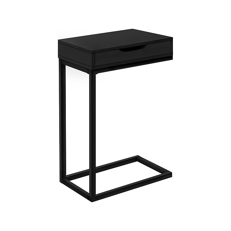 Monarch Specialties Inc. 16" x 10.25" Accent Table, Black (I 3600) image 1