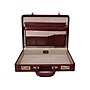 McKleinUSA Daley V Series Leather Locking Attache, Burgundy (80436)~#|#~sp109347541_sc7