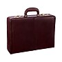 McKlein Reagan V Series Leather Attache, Laptop Compatible, Burgundy (80446)~#|#~sp109347542_sc7