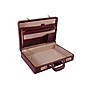 McKlein Reagan V Series Leather Attache, Laptop Compatible, Burgundy (80446)~#|#~sp109347544_sc7
