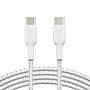 Belkin BOOST CHARGE 3.3 ft. Braided USB-C to USB-C Cable, White (CAB004BT1MWH)~#|#~sp109349222_sc7
