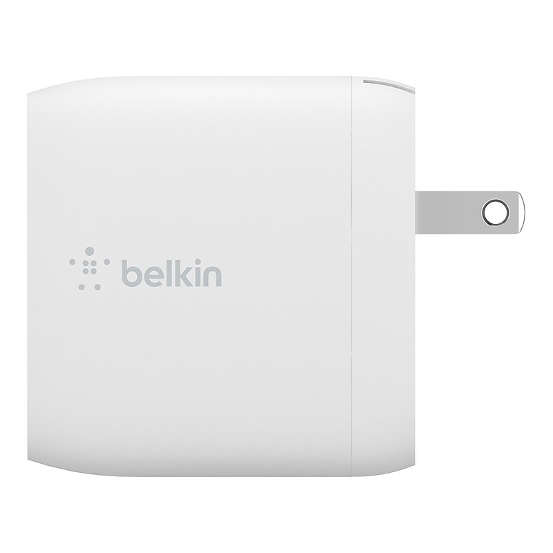 Belkin BOOST CHARGE Dual USB-A Wall Charger, 24 W, White image 1