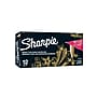 Sharpie Permanent Markers, Fine Tip, Gold Metallic, 12/Pack (1823887)~#|#~sp109436206_sc7