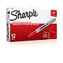 Sharpie Permanent Marker, Fine Tip, Red, 12/Pack (30002)~#|#~sp109436221_sc7