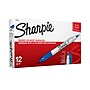 Sharpie Permanent Markers, Twin Tip, Blue, 12/Pack (32003)~#|#~sp109436225_sc7