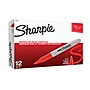 Sharpie Super Permanent Marker, Fine Tip, Red, Dozen (33002)~#|#~sp109436431_sc7