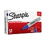 Sharpie Permanent Marker, Chisel Tip, Blue, Dozen (38203)~#|#~sp109436443_sc7