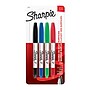 Sharpie Permanent Markers, Twin Tip, Assorted, 4/Pack (32174)~#|#~sp109436445_sc7