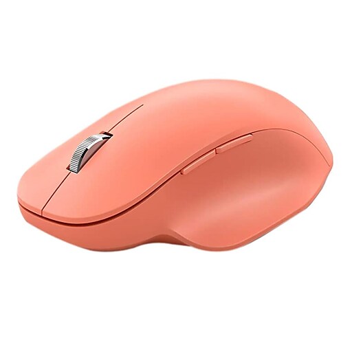 Microsoft Wireless Bluetooth Ergonomic Mouse, Peach (222-00033) at Staples