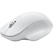 Microsoft Wireless Bluetooth Ergonomic Mouse, Glacier White (222-00017)