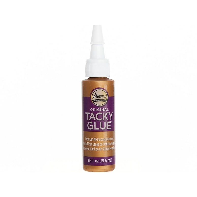 Aleene's Original Tacky Liquid Glue, 0.66 oz., White (24355) image 1