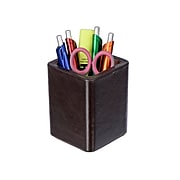 Club Rochelier Zenith Collection Leather Pen Cup, Brown (ZN4606)