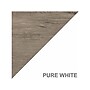 Bush Furniture Key West 47" x 24" Coffee Table, Shiplap Gray/Pure White (KWT148G2W-03)~#|#~sp109593068_sc7