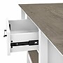 Bush Furniture Key West 47" x 24" Coffee Table, Shiplap Gray/Pure White (KWT148G2W-03)~#|#~sp109593069_sc7