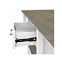 Bush Furniture Key West 47" x 24" Coffee Table with 2 End Tables, Shiplap Gray/Pure White (KWS023G2W)~#|#~sp109593211_sc7