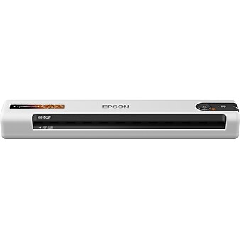 Epson RapidReceipt RR-60 Portable Document Scanner, Black/White (B11B252204)