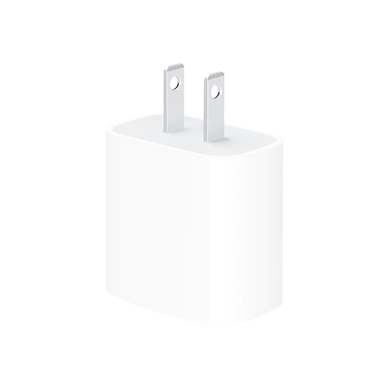 Apple 20W USB-C Power Adapter, White (MHJA3AM/A) image 1