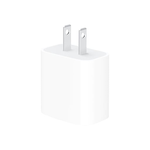 Apple 20W USB-C Power Adapter, White (MHJA3AM/A) | Staples