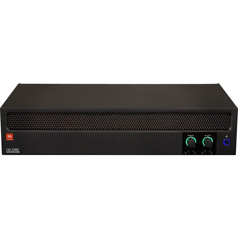 Harman CSA 2300Z 300W Audio Amplifier Fanless, Black image 1