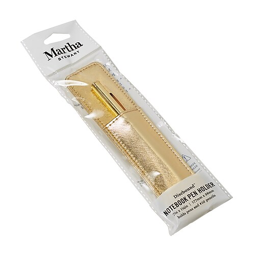 Martha Stewart Pen Holder, Gold (MS108E) Staples