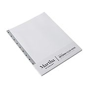 Martha Stewart Discbound College Ruled Filler Paper, 8.5" x 11", White, 50 Sheets/Pack (MS107V)